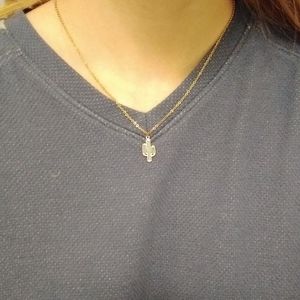 Cactus necklace